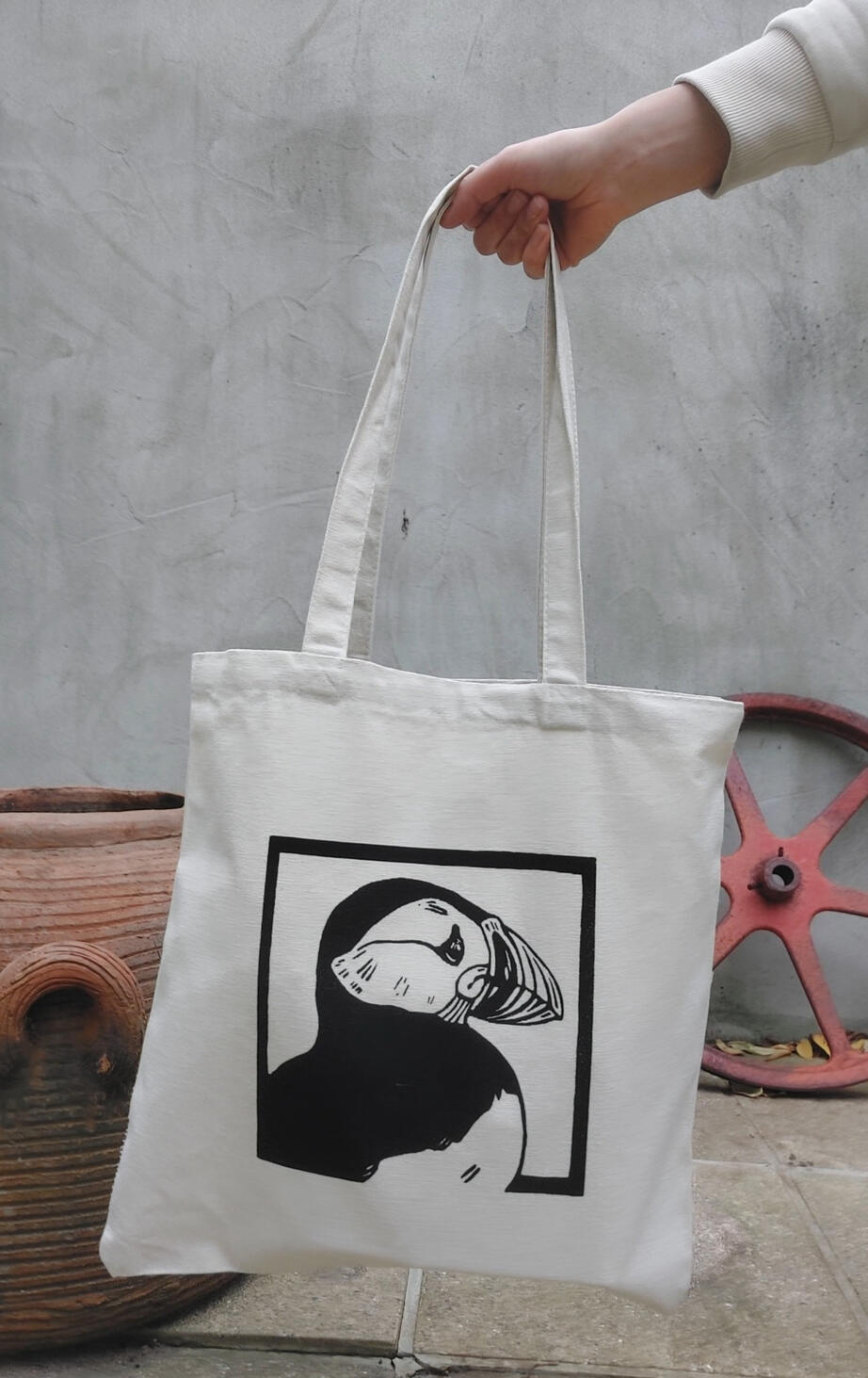 Puffin Tote Bag Puffin Tote Bag